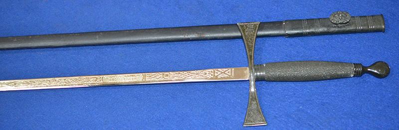 BRITISH LATE VICTORIAN MASONIIC SWORD.