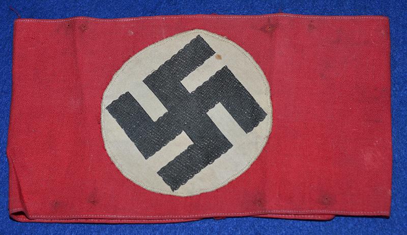 NSDAP SWASTIKA ARM BAND.
