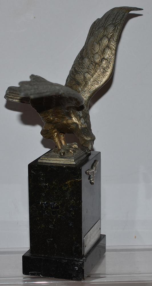 LARGE GERMAN LUFTWAFFE METAL EAGLE.