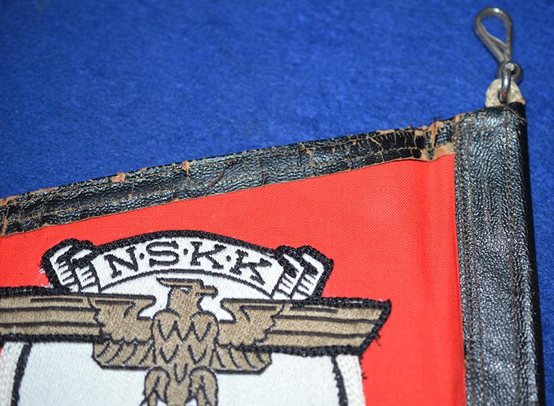 THIRD REICH NSKK CAR PENNANT.