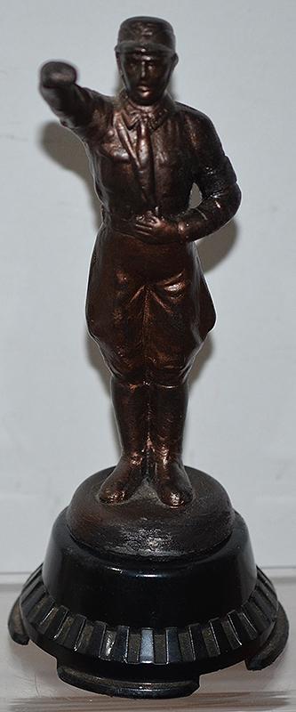 BRONZE FIGURE OF SA MAN, POST WAR COPY.