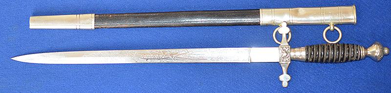 GERMAN FIRE SERVICE OFFICERS DAGGER.