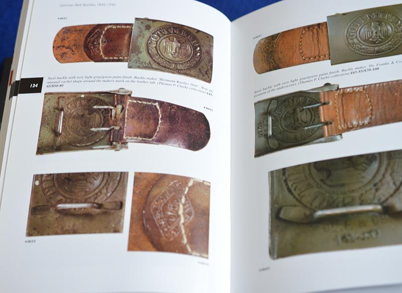 GERMAN BELT BUCKLES 1845 - 1945 REFERENCE BOOK.