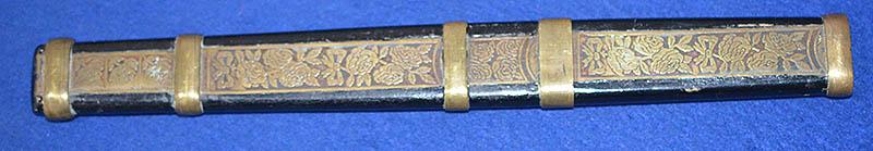 ANTIQUE JAPANEASE TANTO TYPE DAGGER.