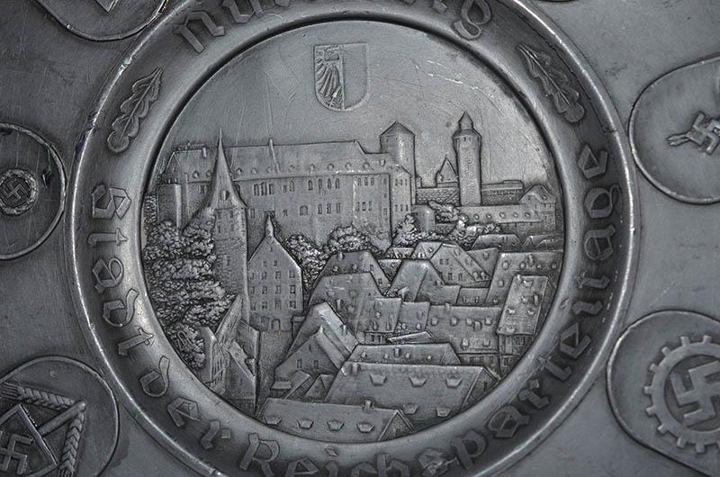 NSDAP NURNBERG RALLY COMEMORATIVE PLATE.