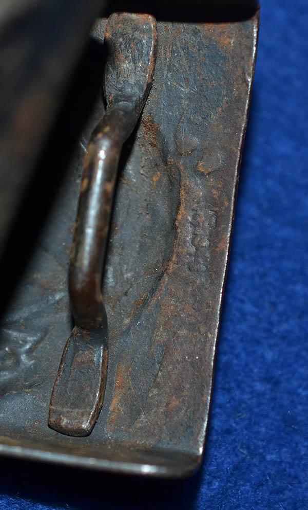 LUFTWAFFER ENLISTED MANS LEATHER BELT AND BUCKLE.
