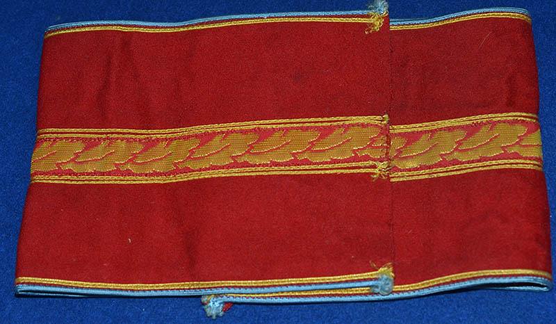 POLITICAL LEADERS ARM BAND FOR AN ORTSGRUPENLEITER.