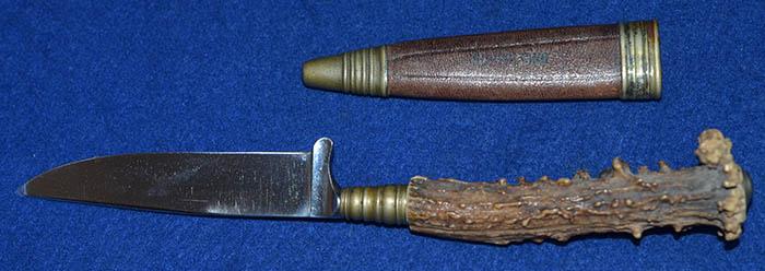 GERMAN HUNTING KNIFE.