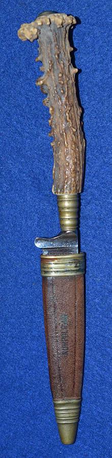 GERMAN HUNTING KNIFE.