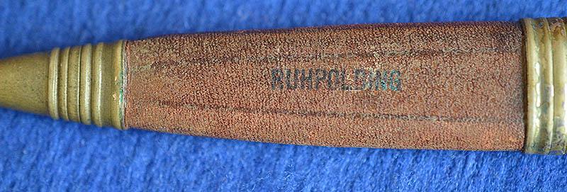 GERMAN HUNTING KNIFE.