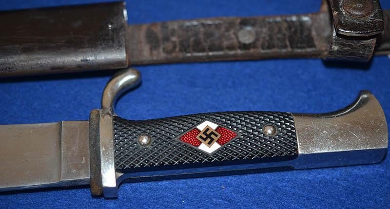 HITLER YOUTH KNIFE BY WKC DATED 1942.
