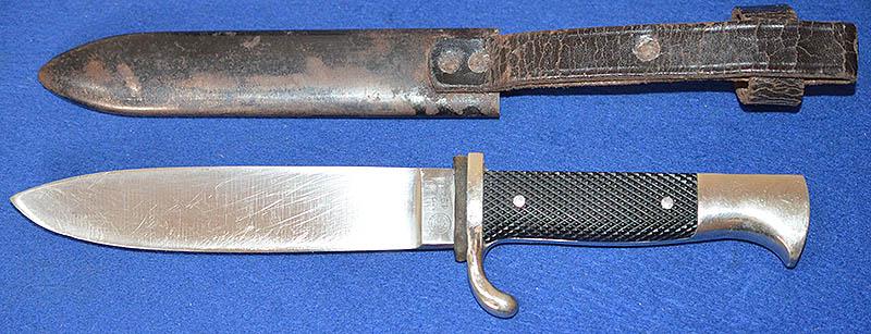 HITLER YOUTH KNIFE BY WKC DATED 1942.