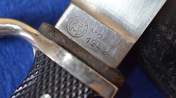HITLER YOUTH KNIFE BY WKC DATED 1942.