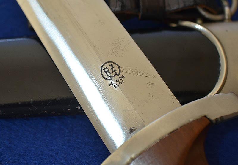 GERMAN NSKK 33 MODEL DAGGER, RZM EXAMPLE BY EICKHORN COMPLETE WITH HANGER.