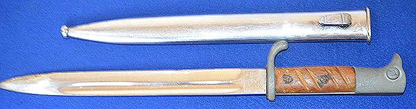 THIRD REICH ARMY PARADE BAYONET.