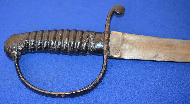 BRITISH VICTORIAN PRISON WARDERS SHORT SWORD.