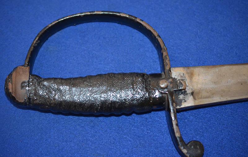 BRITISH VICTORIAN PRISON WARDERS SHORT SWORD.
