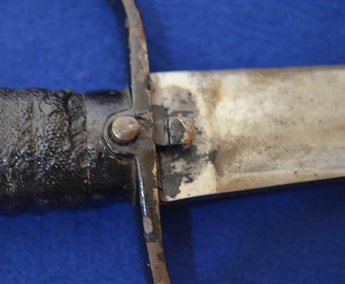 BRITISH VICTORIAN PRISON WARDERS SHORT SWORD.
