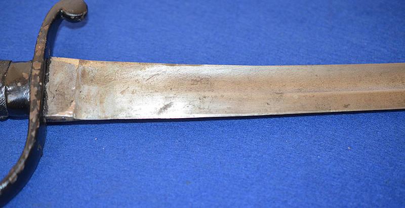 BRITISH VICTORIAN PRISON WARDERS SHORT SWORD.
