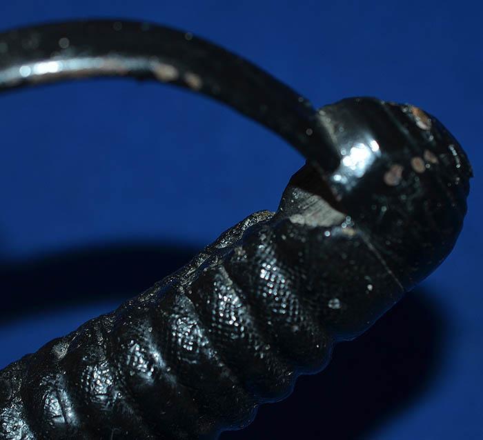 BRITISH VICTORIAN PRISON WARDERS SHORT SWORD.