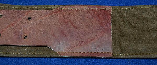 THIRD REICH POLITICAL LEADERS BROCADE BELT.