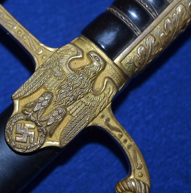 THIRD REICH HOLLER 21 MODEL ARMY OFFICERS SWORD.