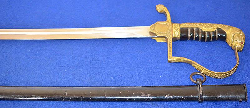 THIRD REICH HOLLER 21 MODEL ARMY OFFICERS SWORD.