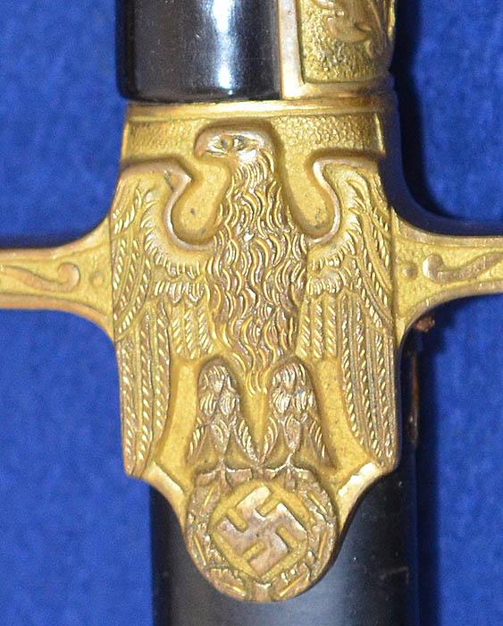 THIRD REICH HOLLER 21 MODEL ARMY OFFICERS SWORD.