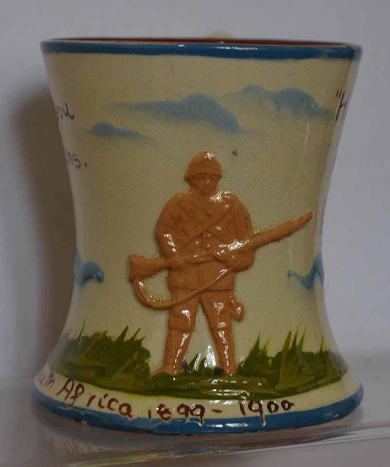 BRTISH LATE VICTORIAN BOAR WAR COMEMORATIVE CUP.