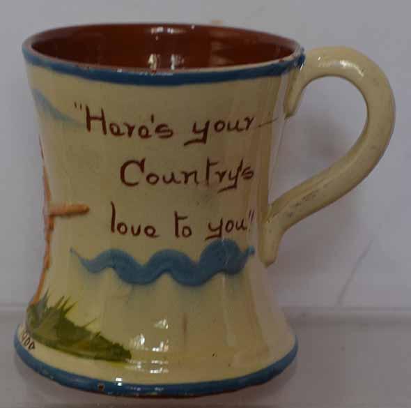 BRTISH LATE VICTORIAN BOAR WAR COMEMORATIVE CUP.