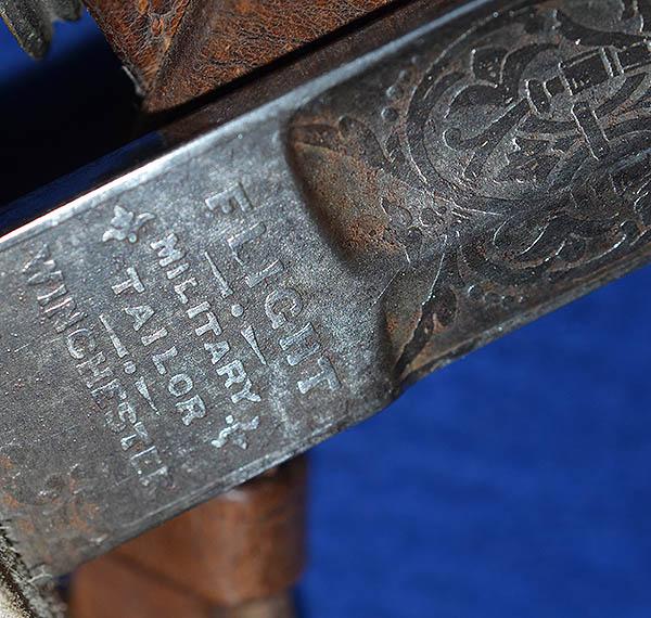 BRITISH WW1 ROYAL ARTILLERY OFFICER SWORD.