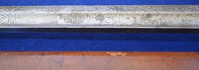 BRITISH WW1 ROYAL ARTILLERY OFFICER SWORD.