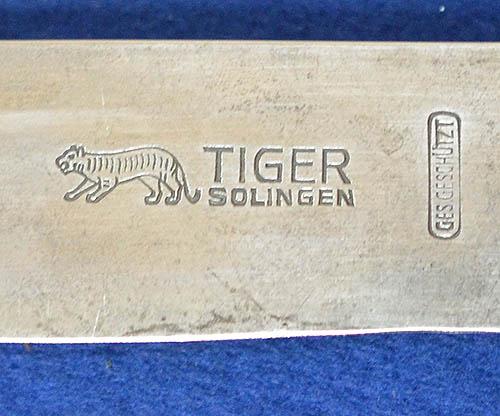 HITLER YOUTH KNIFE WITH MOTTO BY TIGER.
