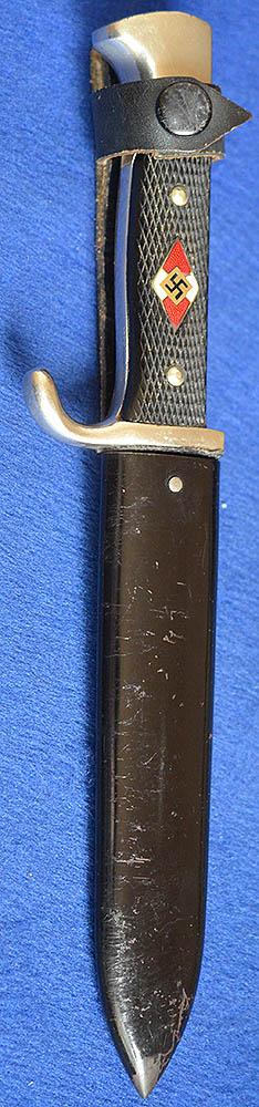 HITLER YOUTH KNIFE WITH MOTTO BY TIGER.